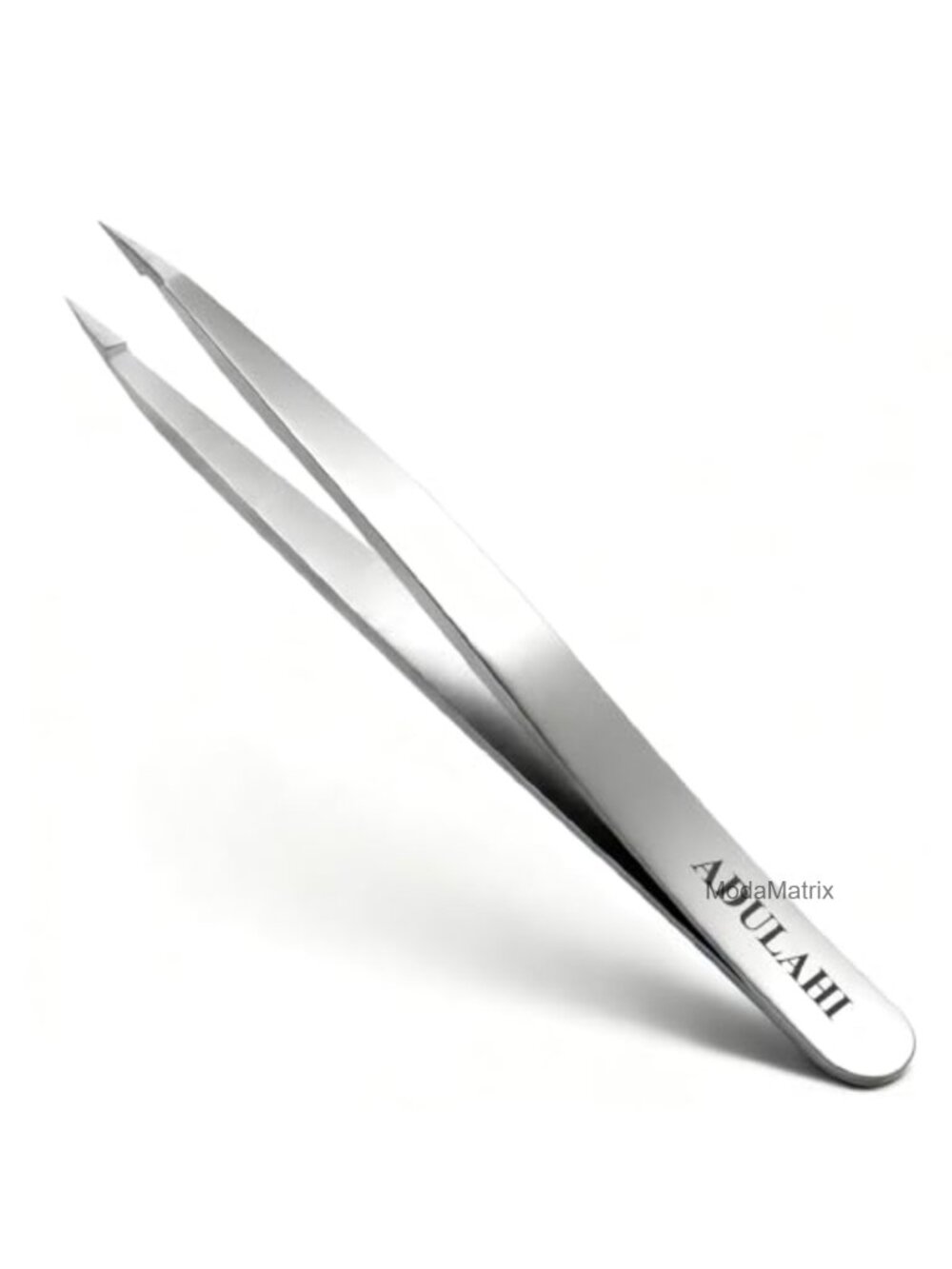 Pointed Precision Tweezers High Carbon Stainless Steel for Eyebrows & Facial